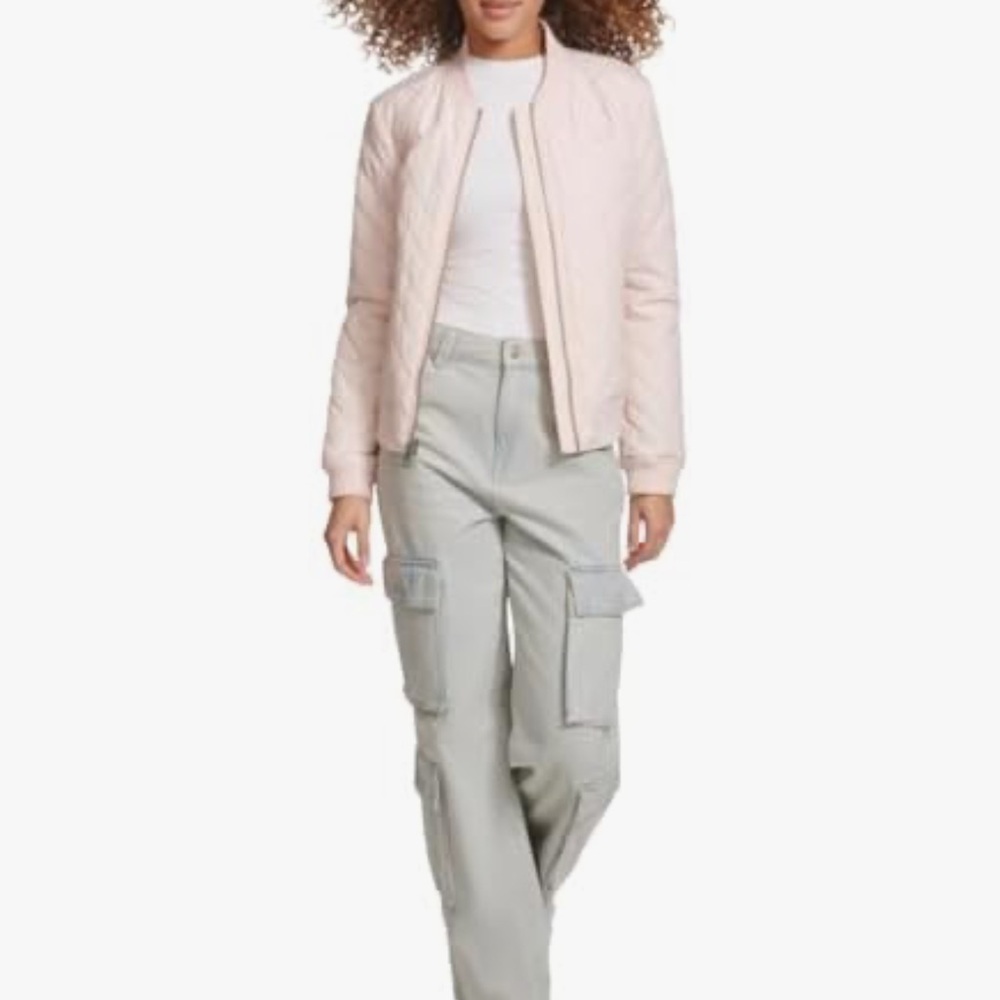 Levi's Women's Light Pink Puffer Jacket